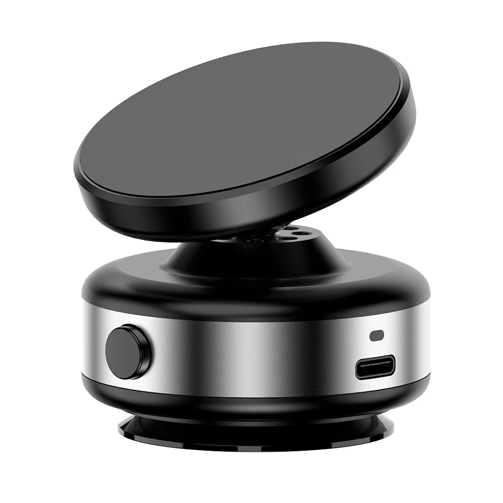 Car Phone Holder Magnetic Mount 360° Rotating Vacuum Adsorption Strong Magnet for Iphone 12 13 14 15 16 Pro Max