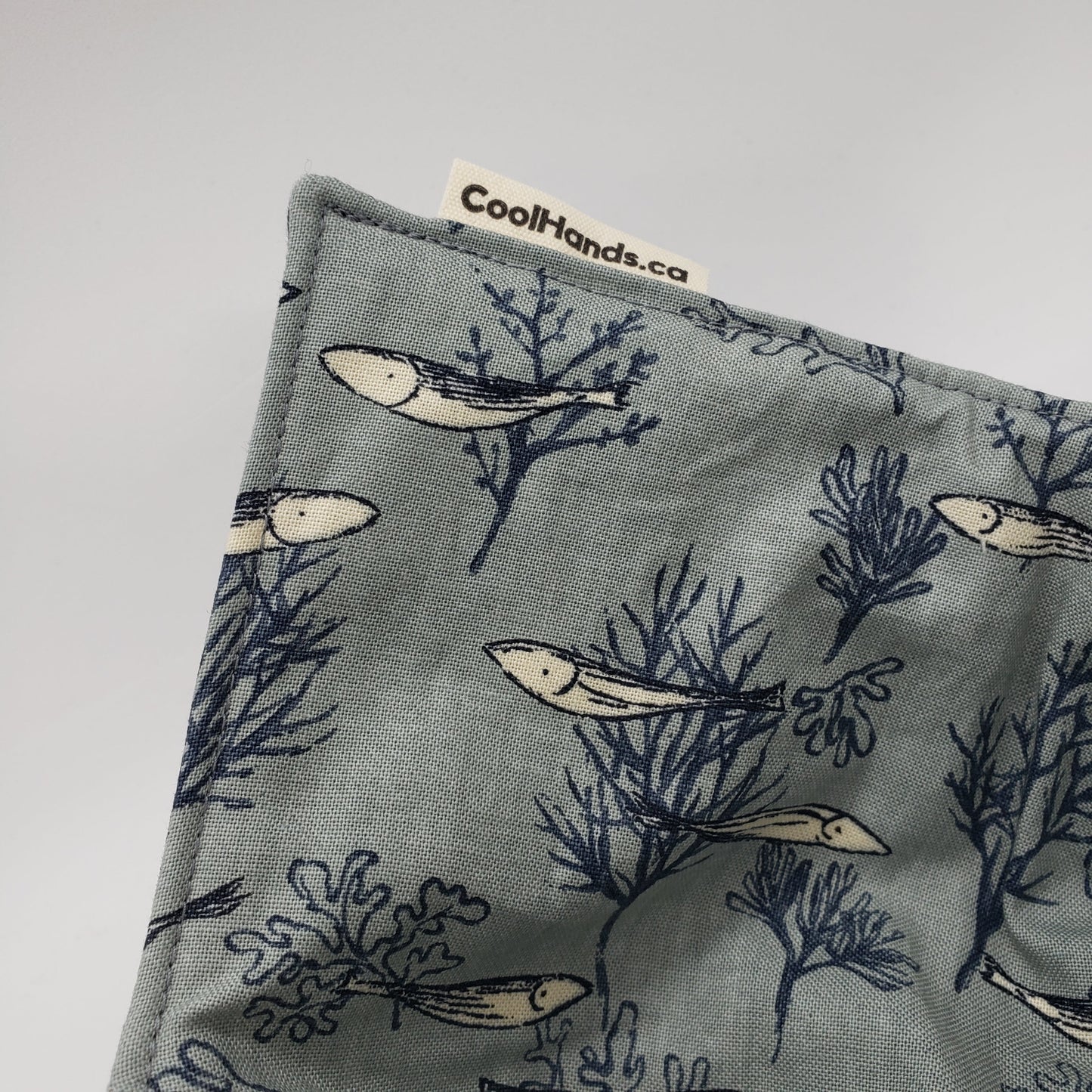 100% Cotton Microwavable Bowl Cozy - Herring Cove-2