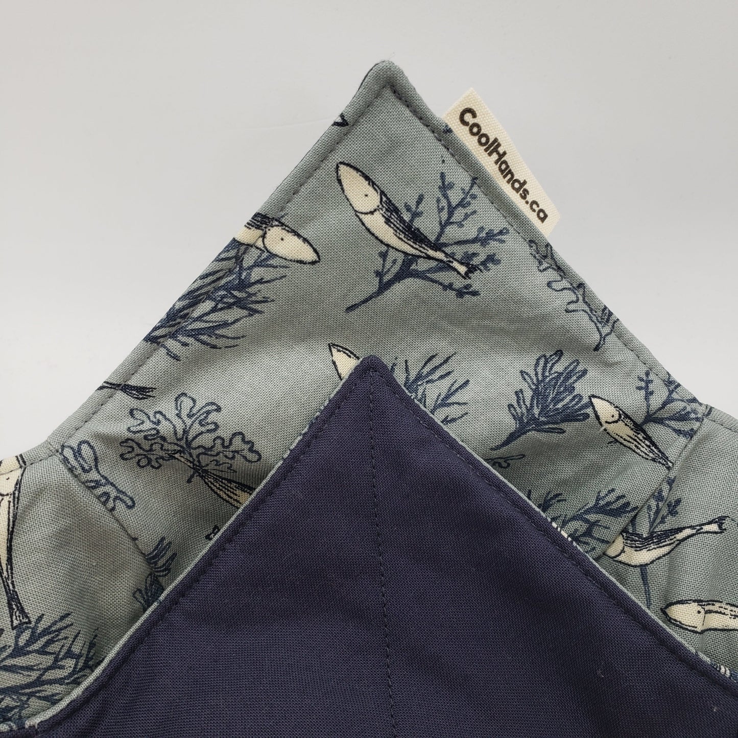 100% Cotton Microwavable Bowl Cozy - Herring Cove-3