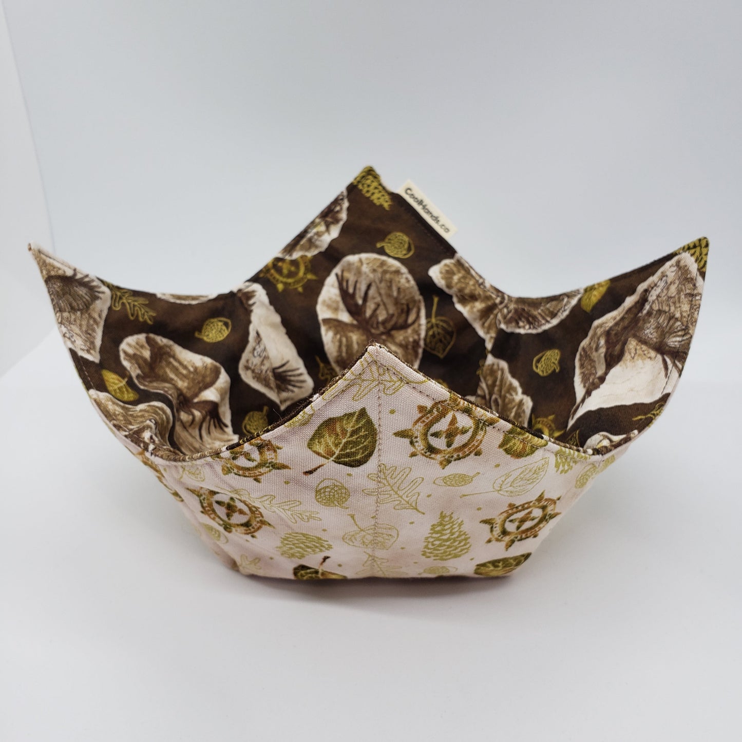 100% Cotton Microwavable Bowl Cozy - Moose River Falls-2
