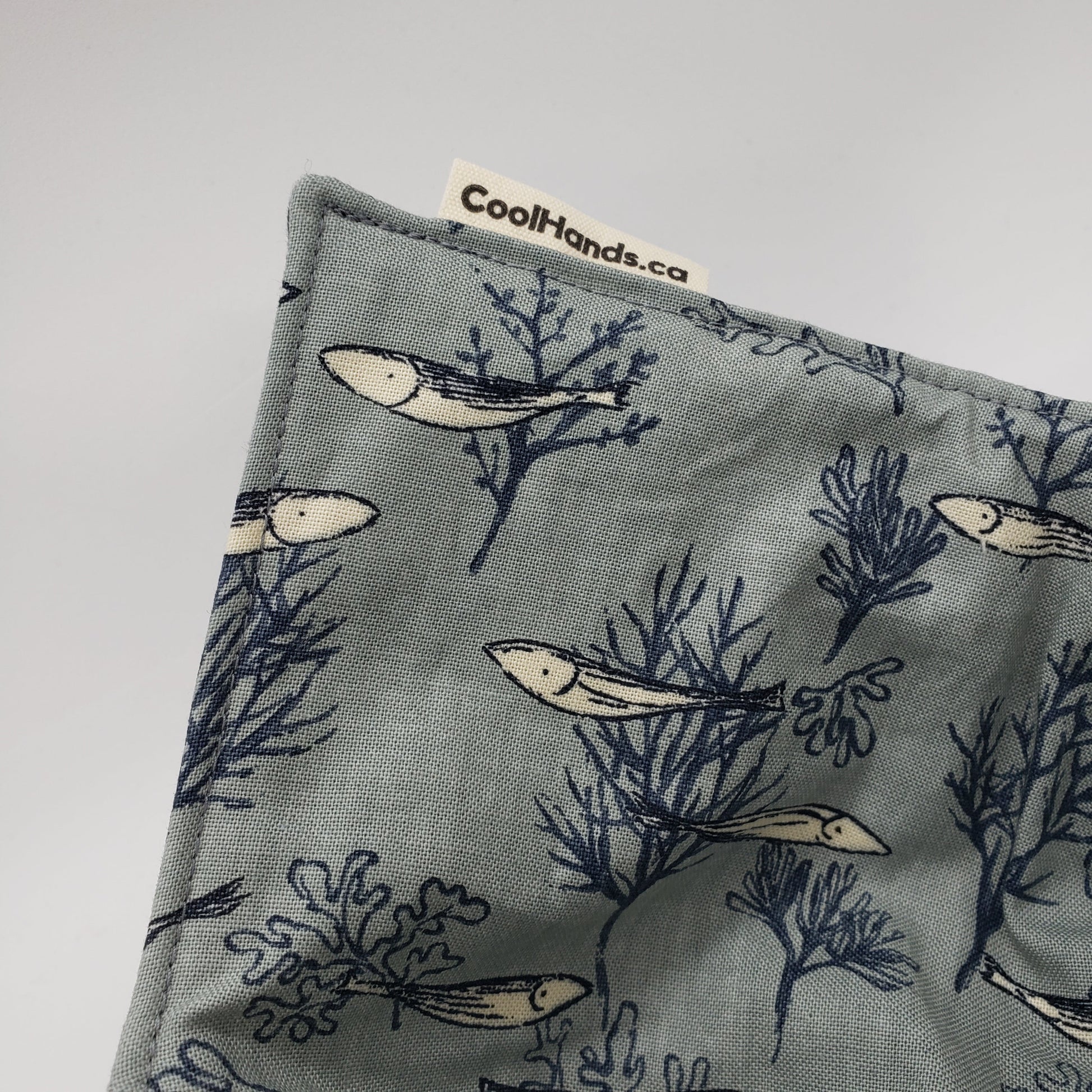 100% Cotton Microwavable Bowl Cozy - Herring Cove-2