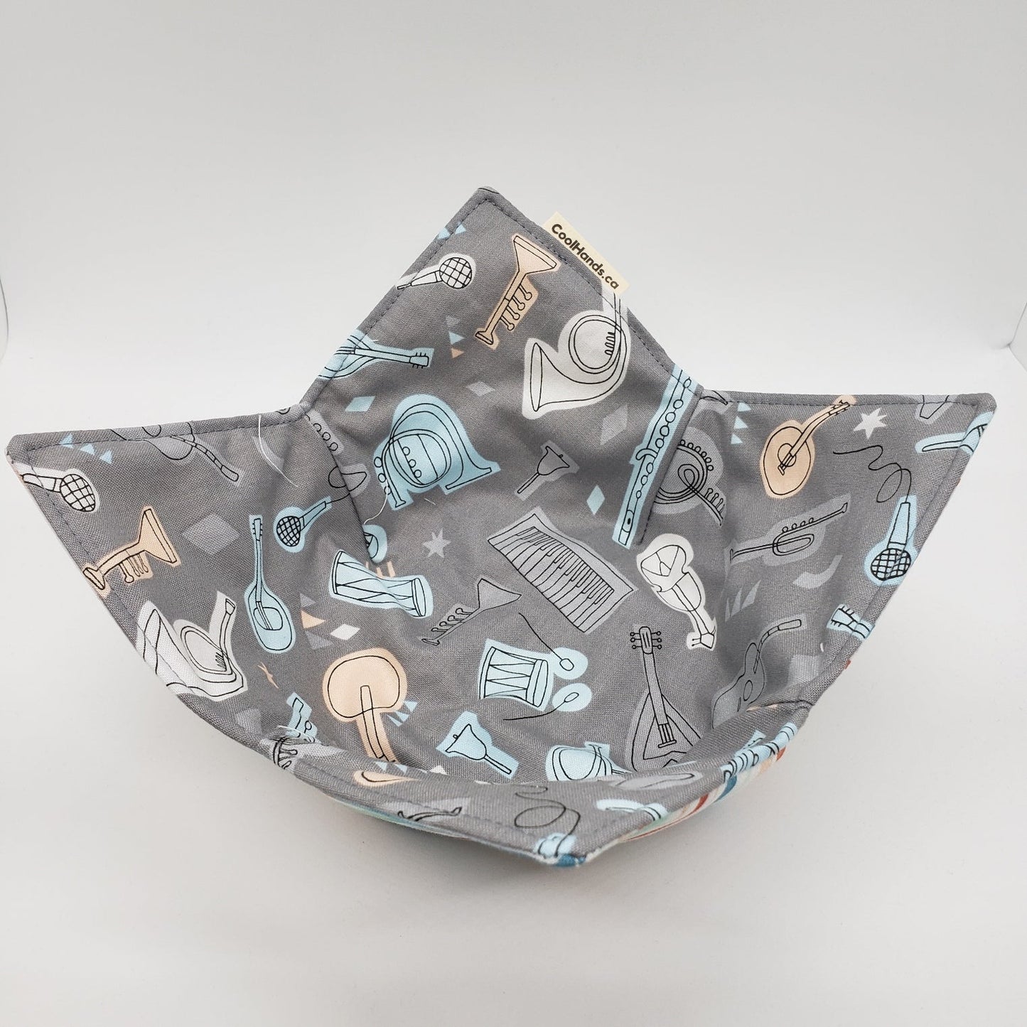 100% Cotton Microwavable Bowl Cozy - Band Practice-2