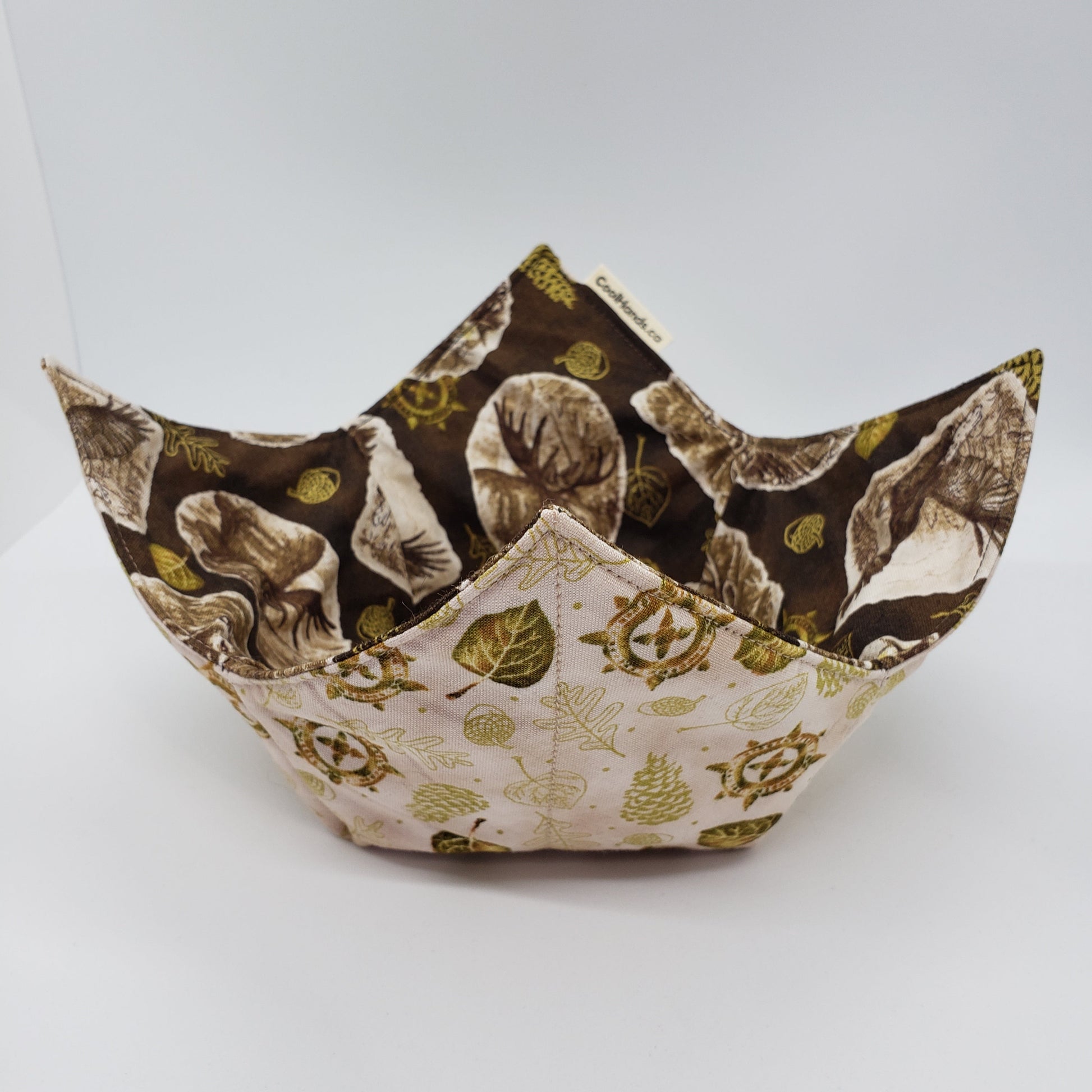 100% Cotton Microwavable Bowl Cozy - Moose River Falls-2